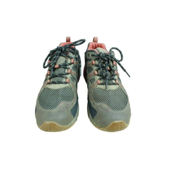 LL Bean Brown Mesh Vibram Sole Waterproof Trail Hiking Sneaker Shoes Size 8 M - Picture 5 of 9